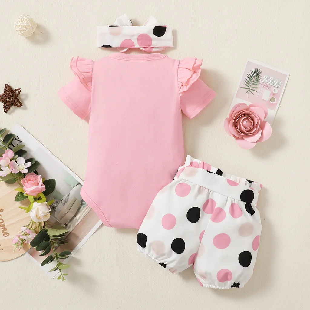 Body manga corta con volantes para bebé niña 0-18 meses - imagen 4