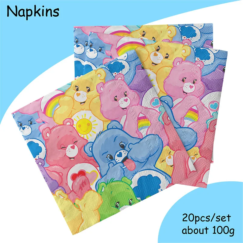 Set de decoración infantil Care Bears para fiesta de cumpleaños - imagen 3