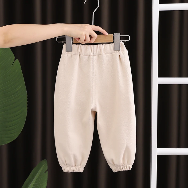 Pantalones de algodón para bebés primavera y otoño deportivos - imagen 2