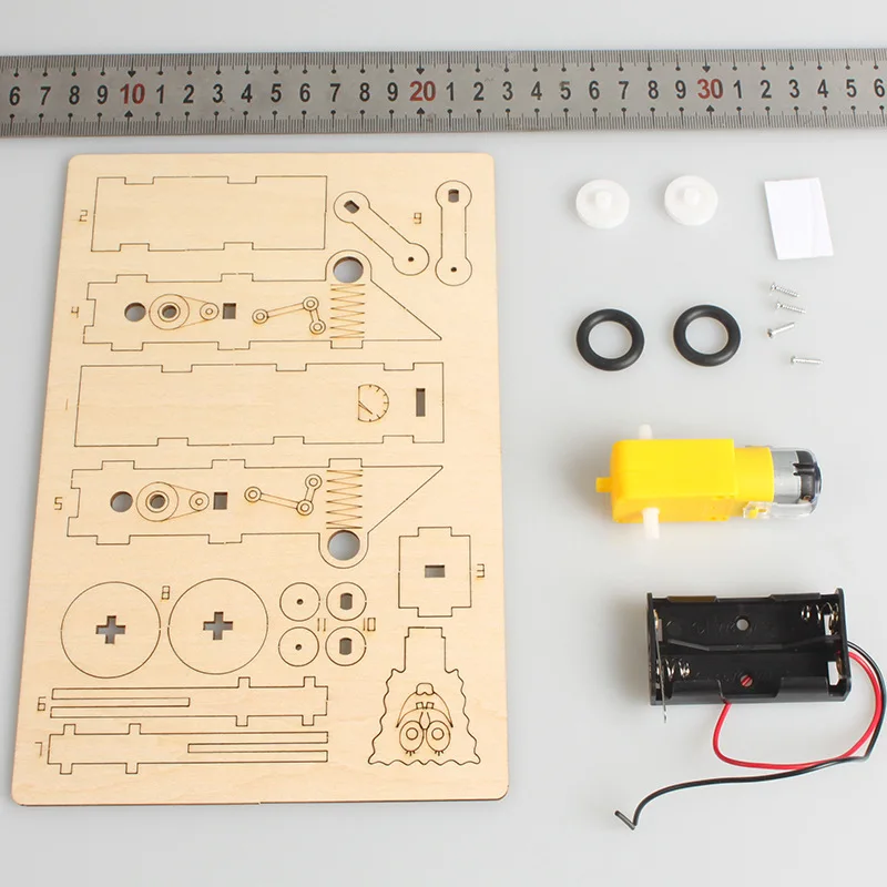 Vehículo de escalada eléctrico de madera para niños - imagen 2