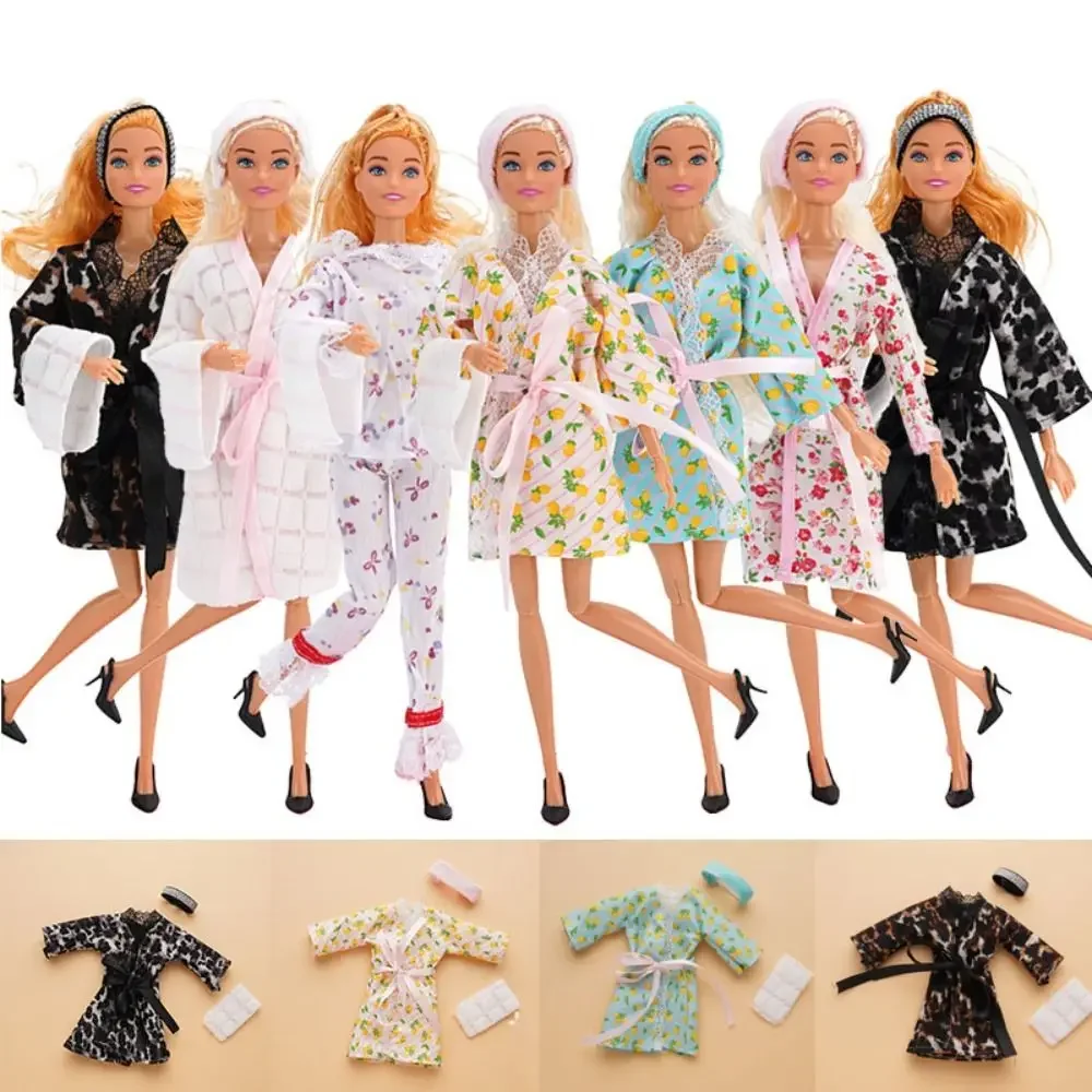 Conjunto pijama para muñeca – Ropa de dormir suave de algodón - imagen 4