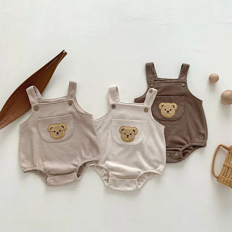 Conjunto de verano para bebé MILANCEL – Body y joggings de punto alveolo - imagen 2