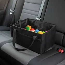 Organizador de juguetes para coche plegable y portátil