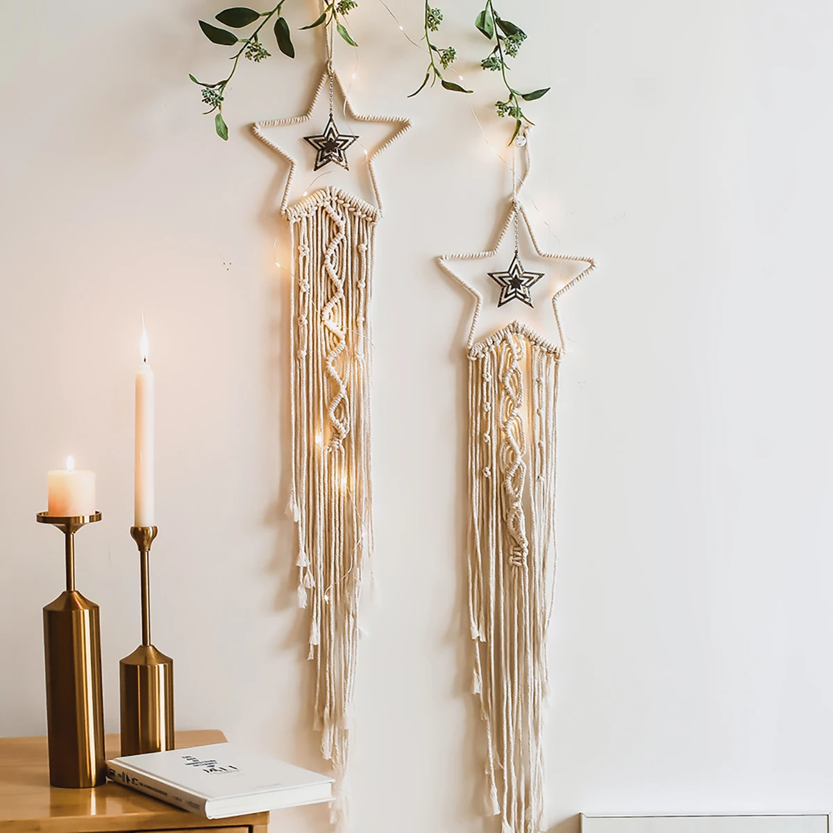 Tapiz de macramé para habitación infantil - Decoración bohemia - imagen 2
