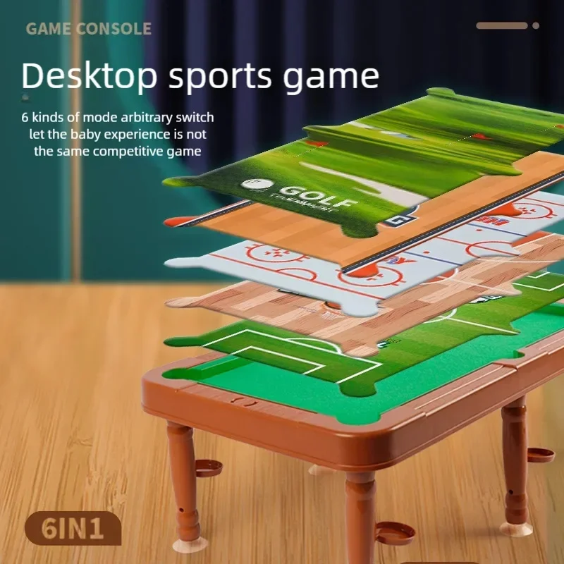 Juego de billar multideporte de mesa con pelota interactiva - imagen 5