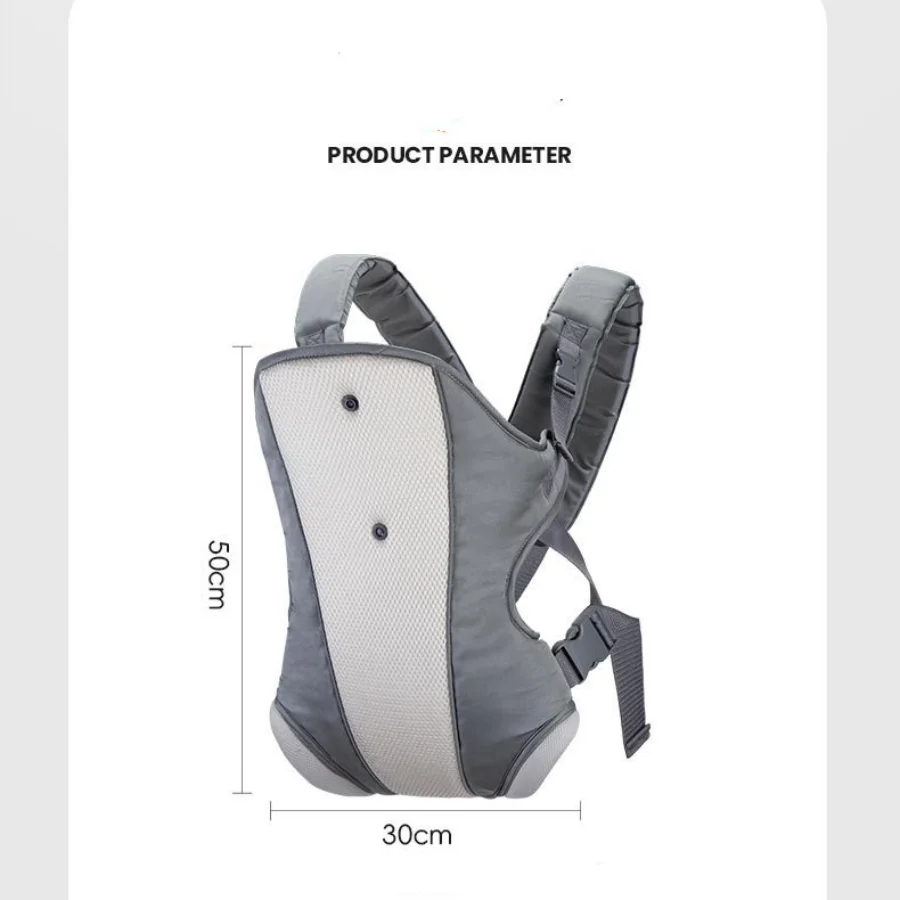 Portabebés ergonómico y transpirable para bebés – Diseño manos libres