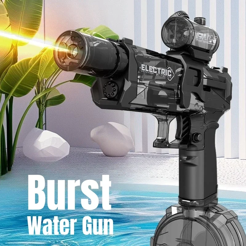 Pistola de agua eléctrica alta presión para niños – Kit verano - imagen 4