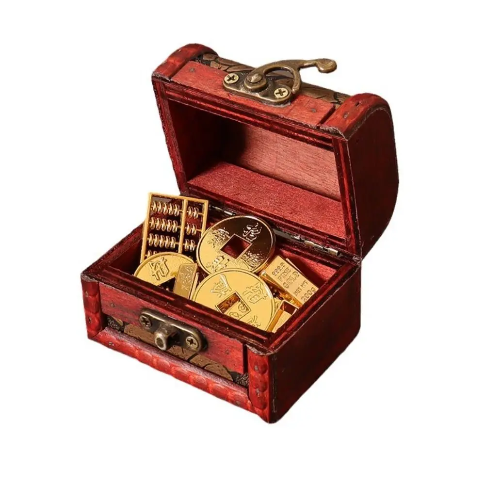 Ábaco miniatura Ruyi-moneda de cobre para casa de muñecas - imagen 5