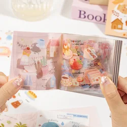 Libro de pegatinas PET de las Cuatro Estaciones para diario
