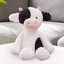 Peluche de vaca patas largas suave para regalo y decoración