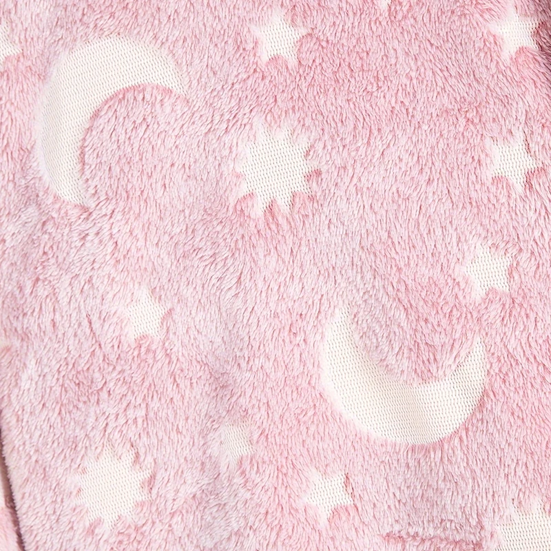 Conjunto pijama cálido de felpa para bebé – Noche cómoda - imagen 3