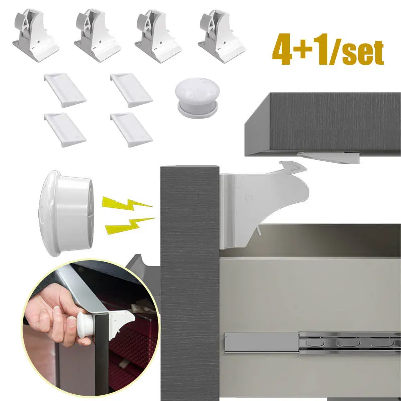 Cerradura magnética de seguridad para niños – Sin perforaciones - imagen 4