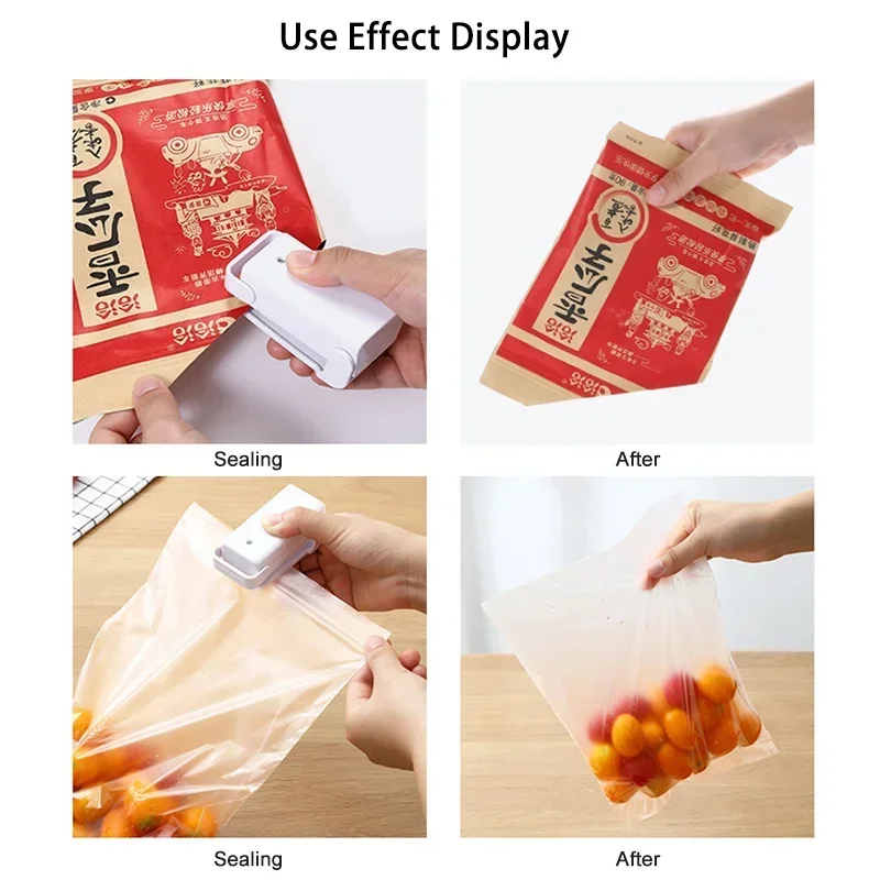 Selladora de bolsas térmicas portátil para alimentos y congelación - imagen 3