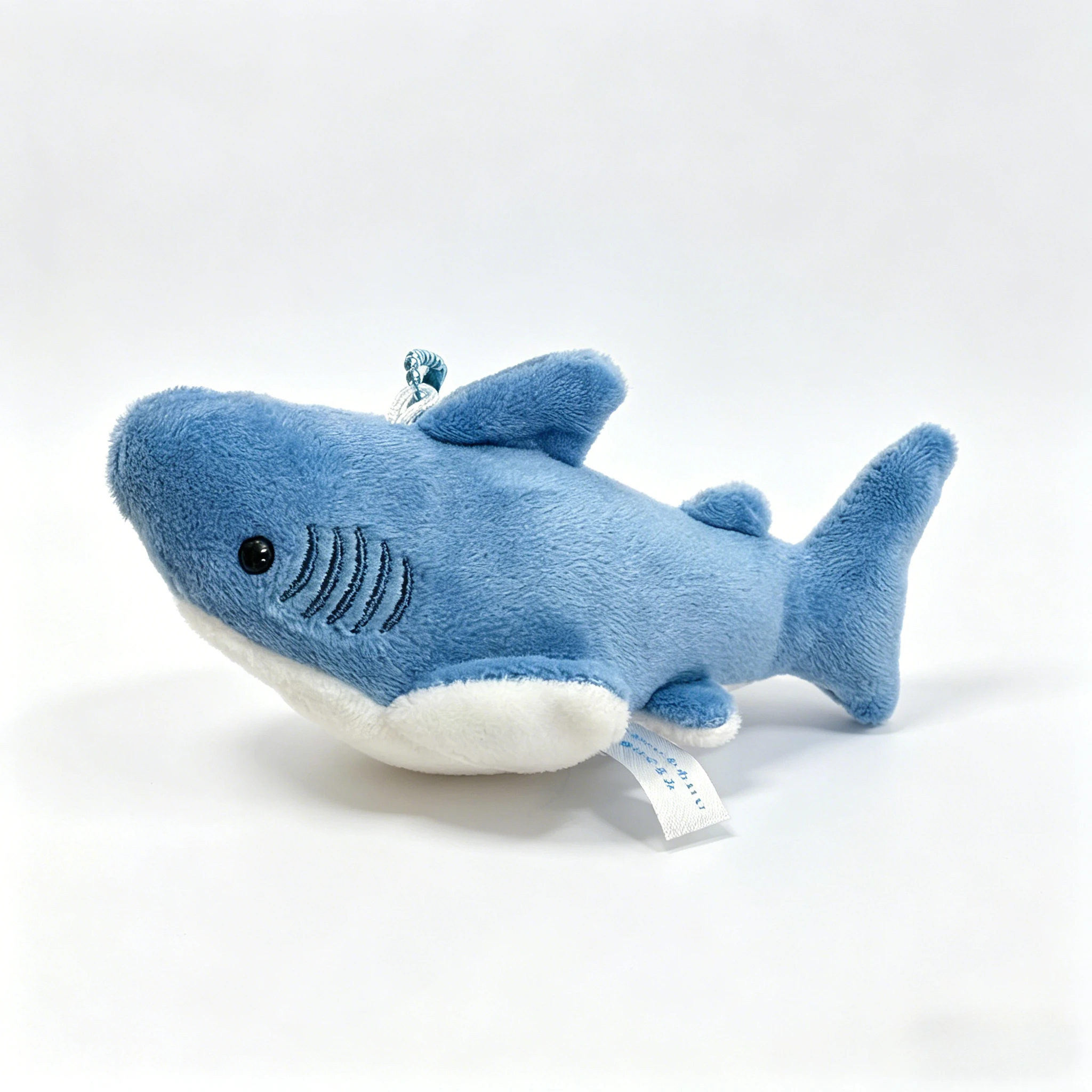 Figuras colgantes peluche tiburón tierno de cápsula para niños - imagen 2