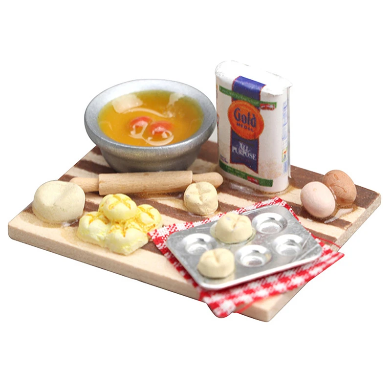 Accesorios de cocina en miniatura para jugar y decorar