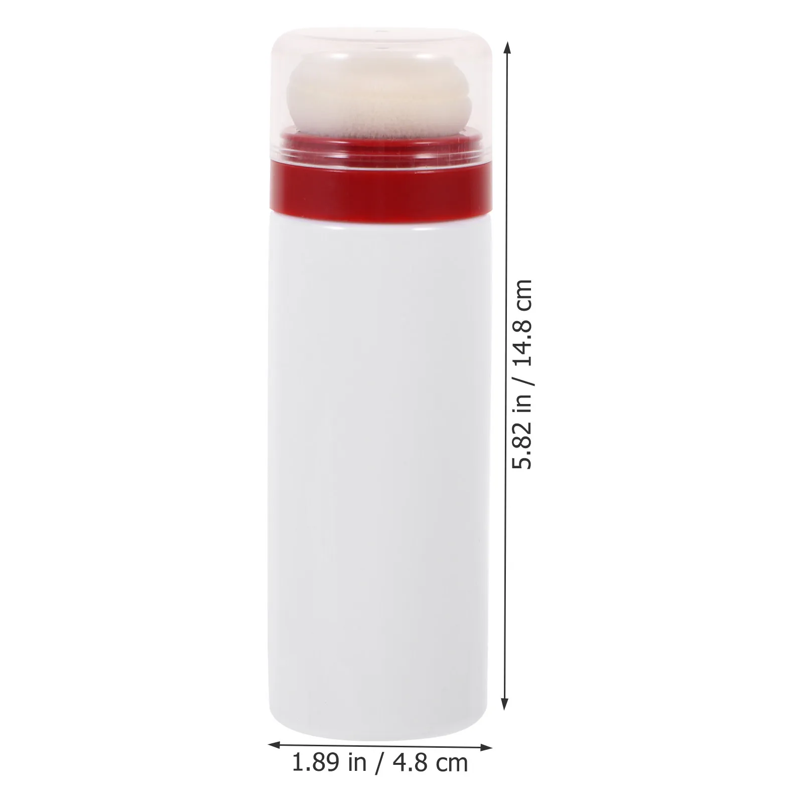 Dispensador portátil de talco para bebé con esponja suave de baño - imagen 5