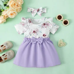 Vestido volantes florales para niña – Perfecto para fiestas de verano