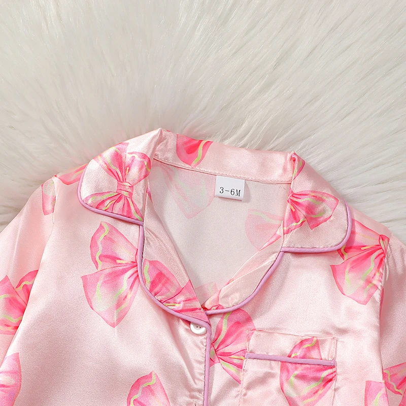VISgogo pijama de niña manga larga con estampado y botones - imagen 3