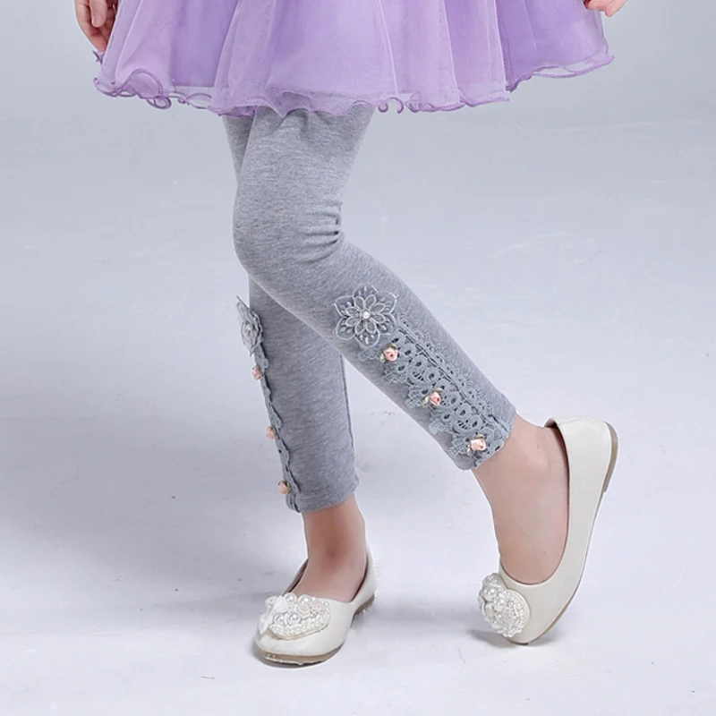 Leggings de algodón para niñas estampado de dibujos animados - imagen 5