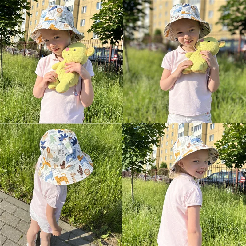 Sombrero panamá infantil de verano en colores surtidos