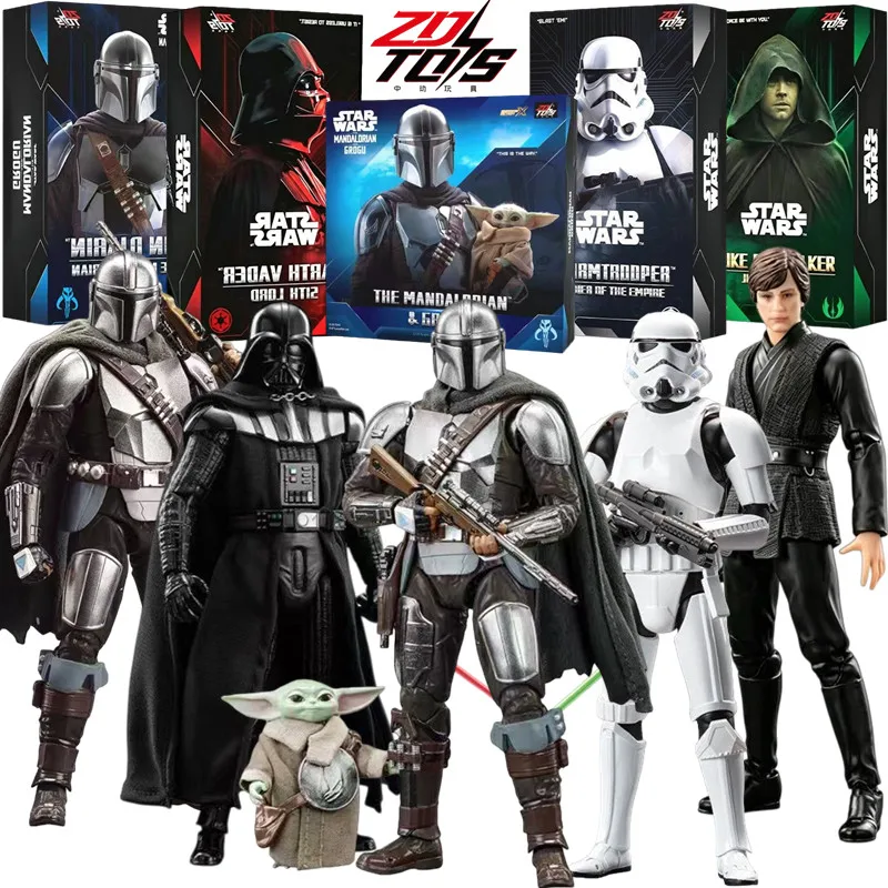 Figuras de acción Star Wars articuladas ZD Toys – personajes clásicos - imagen 5
