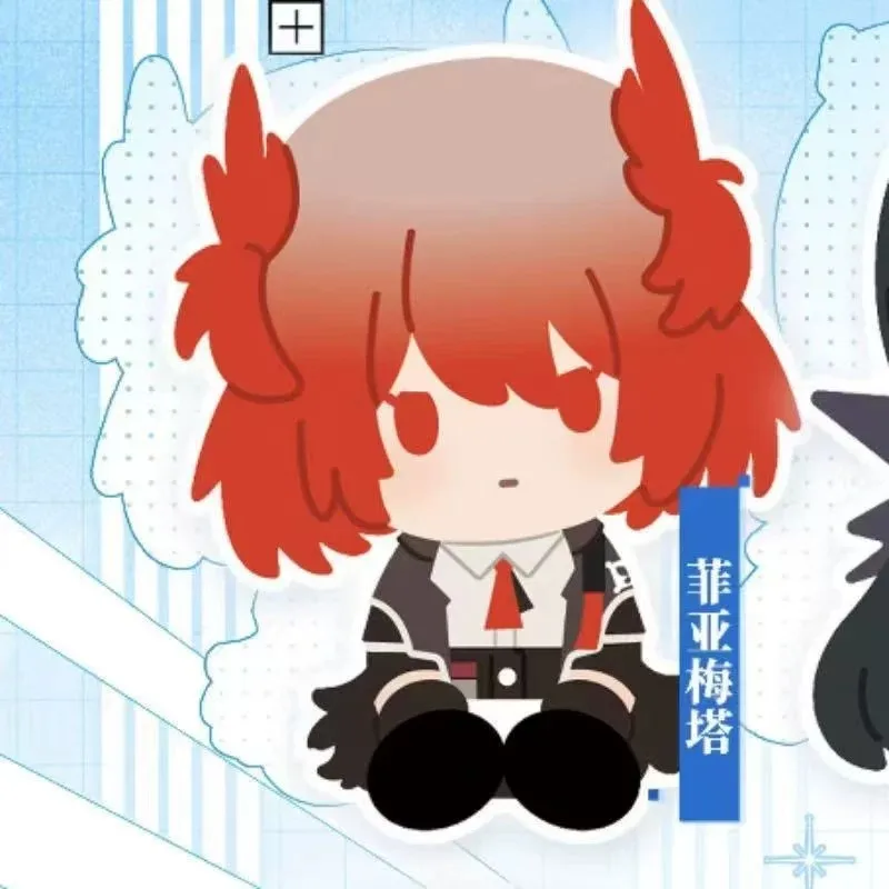 Figura coleccionable Potepotte-R Arknights sentada, regalo para fans - imagen 4