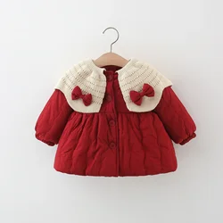 Parka infantil de invierno con forro térmico para niños pequeños