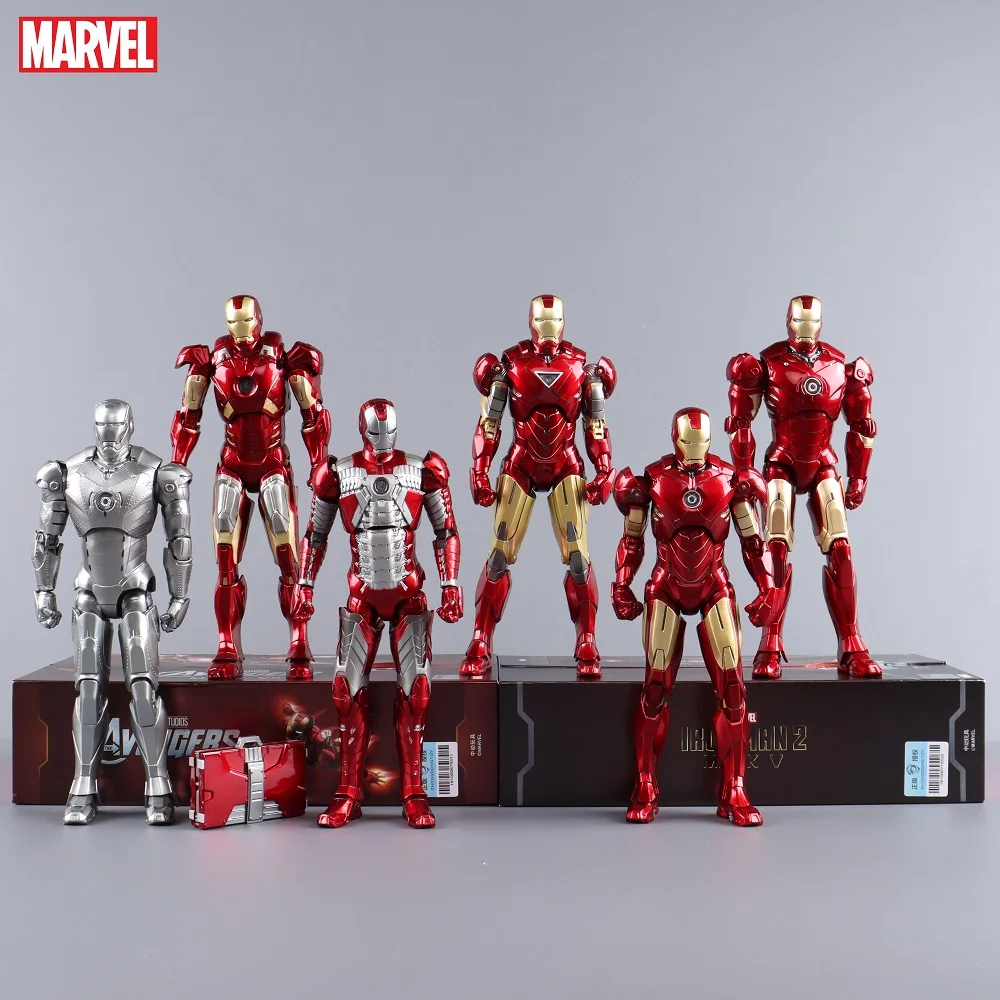 Figura de acción Iron Man articulada ZD Toys – 7 pulgadas para niños