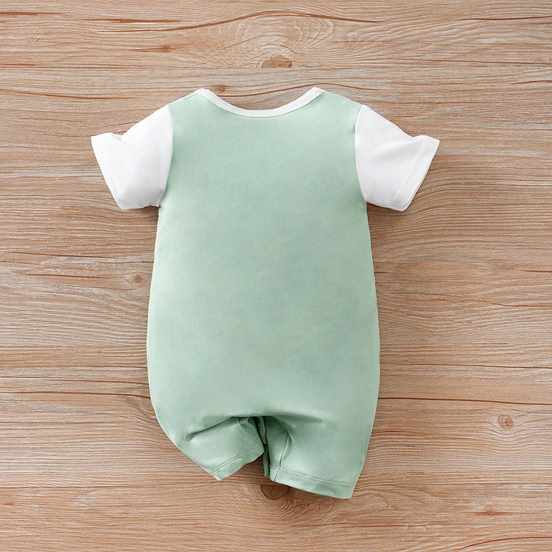 Ropa de bebé recién nacido: mono de verano koala verde, pijama - imagen 5