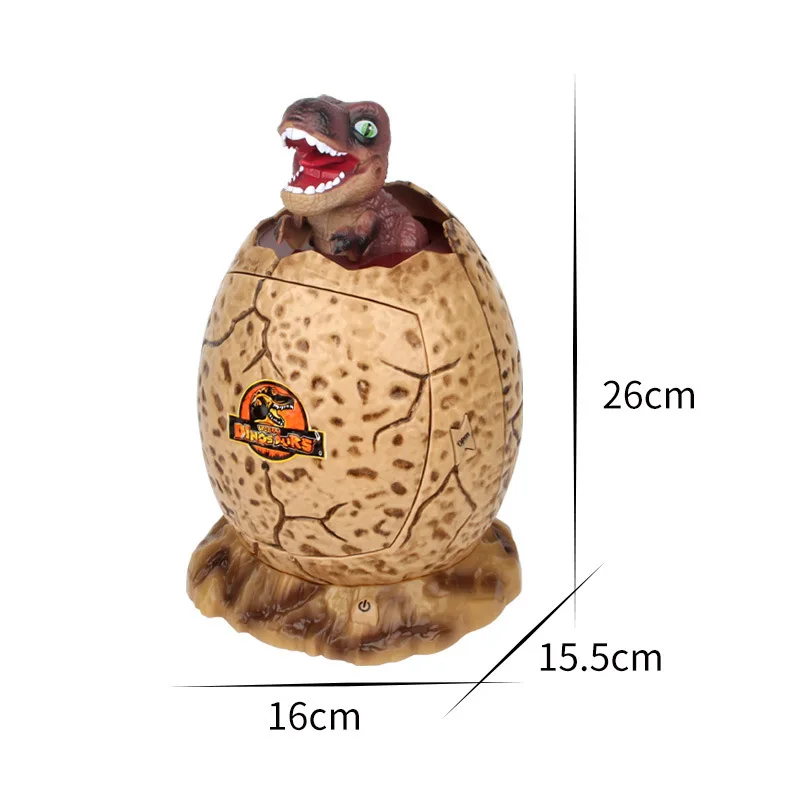Hucha dinosaurio en posición de ahorro