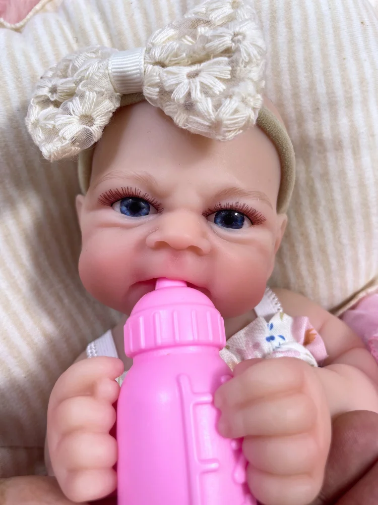 Muñeca Reborn de silicona Elijah, suave y flexible, para niñas - imagen 2