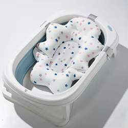 Acolchado para asiento de baño bebé de malla transpirable y lavable