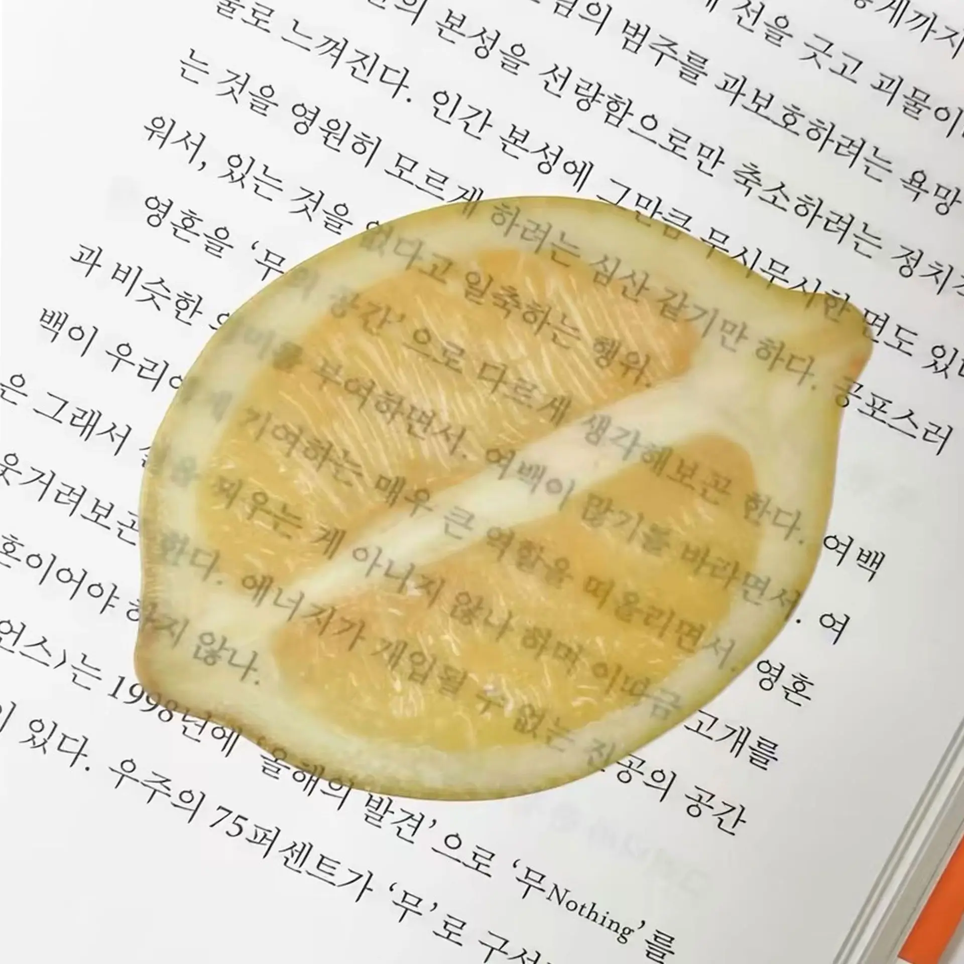 Detalle de la textura semitransparente