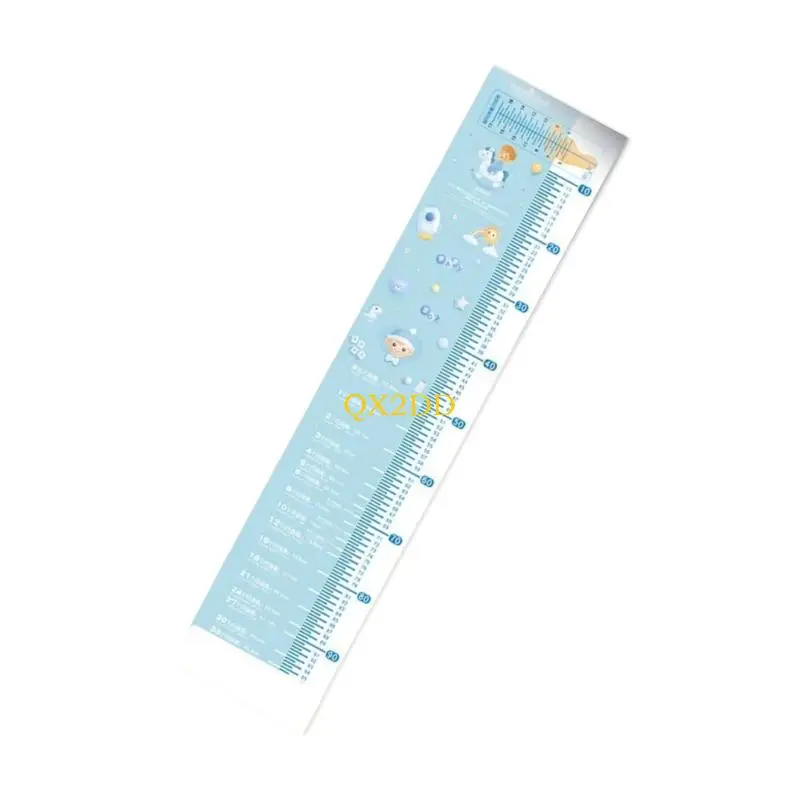 QX2D Regla de altura infantil plegable y lavable para medir - imagen 3