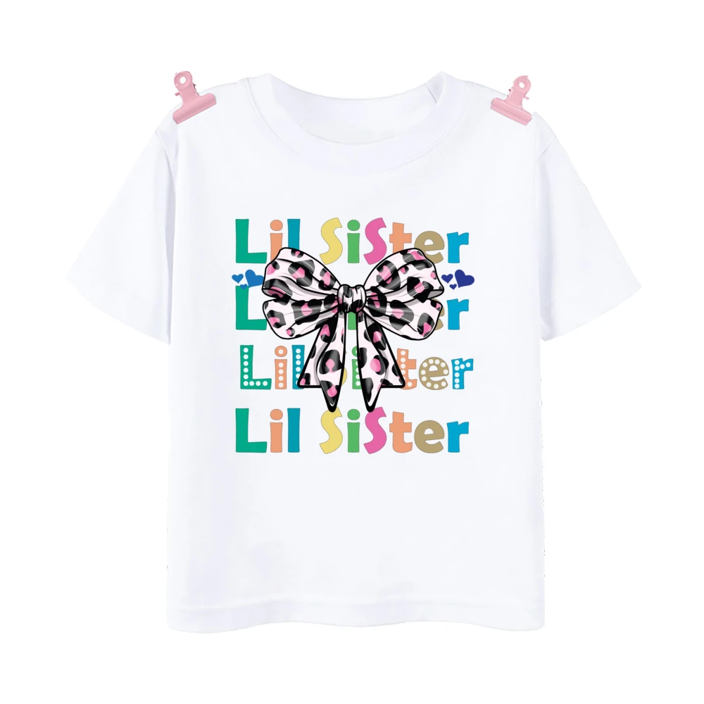 Camisetas con lazo para niña – Conjunto adorable para mayores - imagen 4
