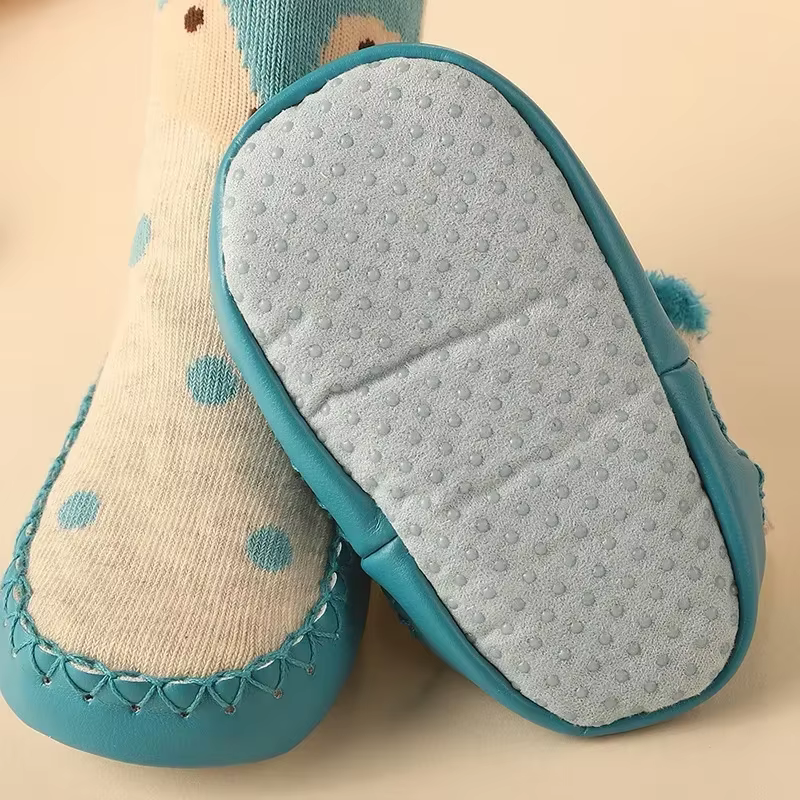 Calcetines antideslizantes con suela de goma para bebé - imagen 3