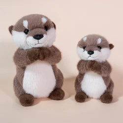 Brazo de nutria de peluche suave con imán para niños