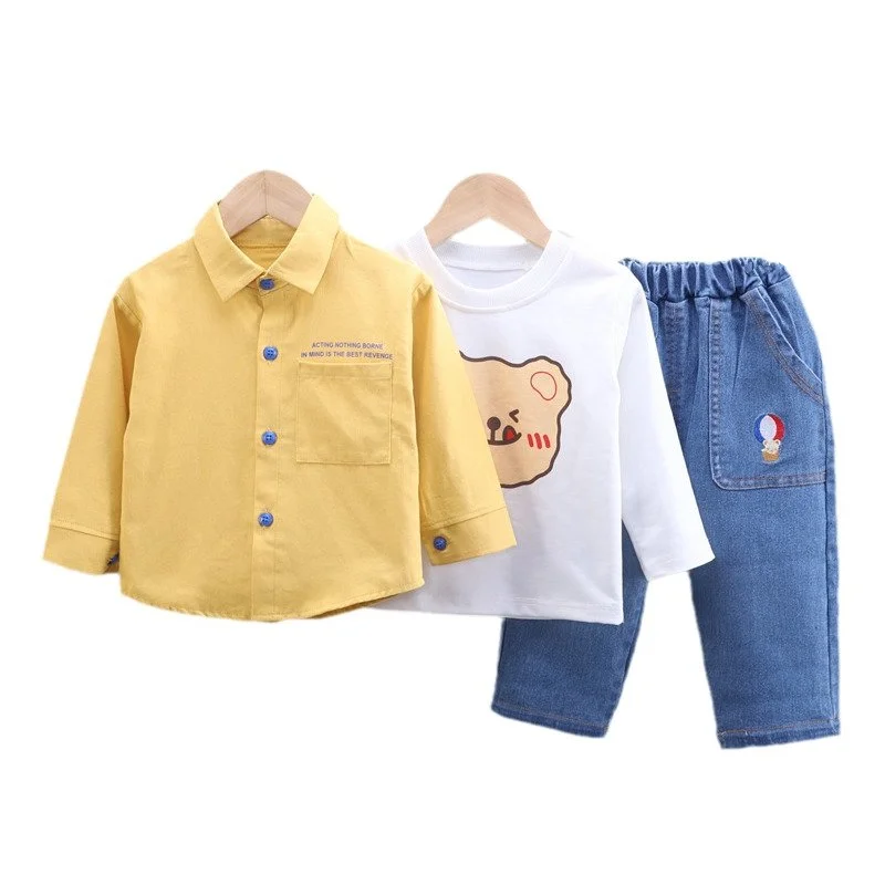 Conjunto infantil de entretiempo: chaqueta, camiseta y pantalón - imagen 5