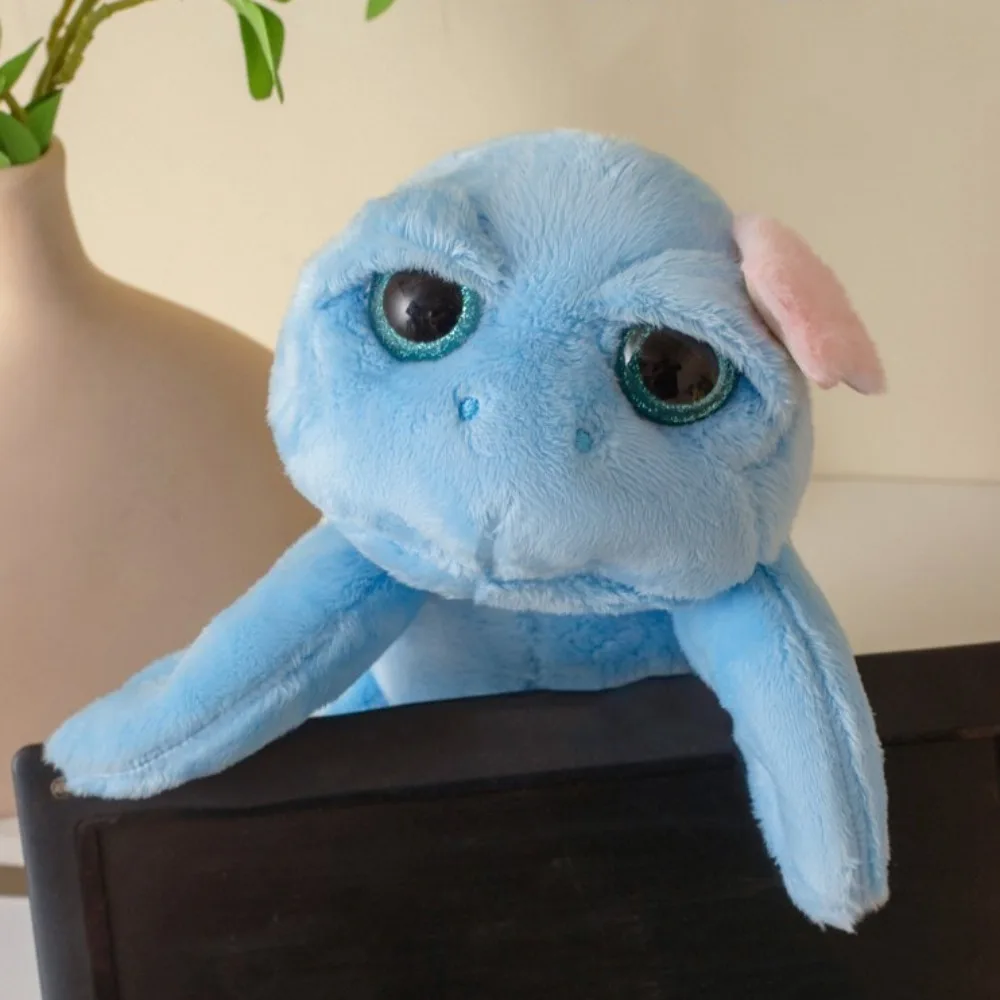 Detalle del peluche de tortuga