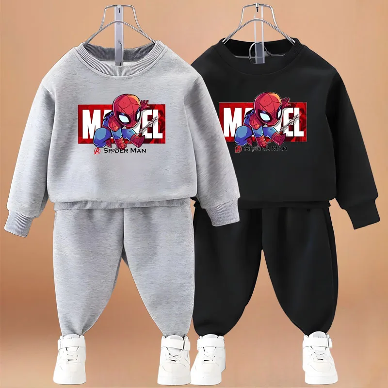 Conjunto de sudadera infantil con pantalón estampado de dibujos - imagen 4