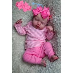 MRB LouLou Asleep Muñeca Reborn piel 3D venas visibles