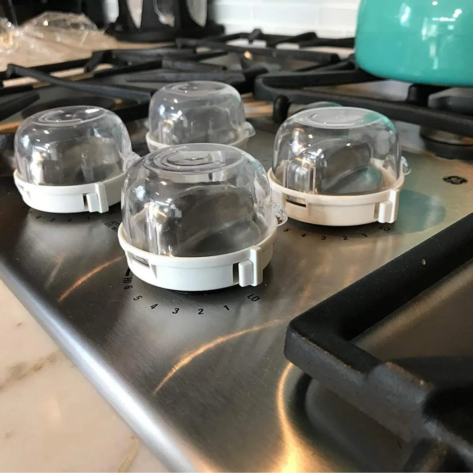 Bloqueo de perillas para cocina a gas con protección infantil - imagen 5