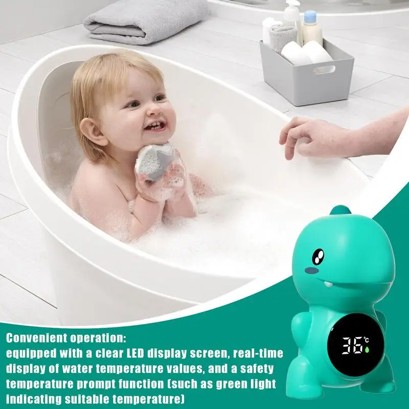 Termómetro flotante digital para baño de bebé - imagen 2
