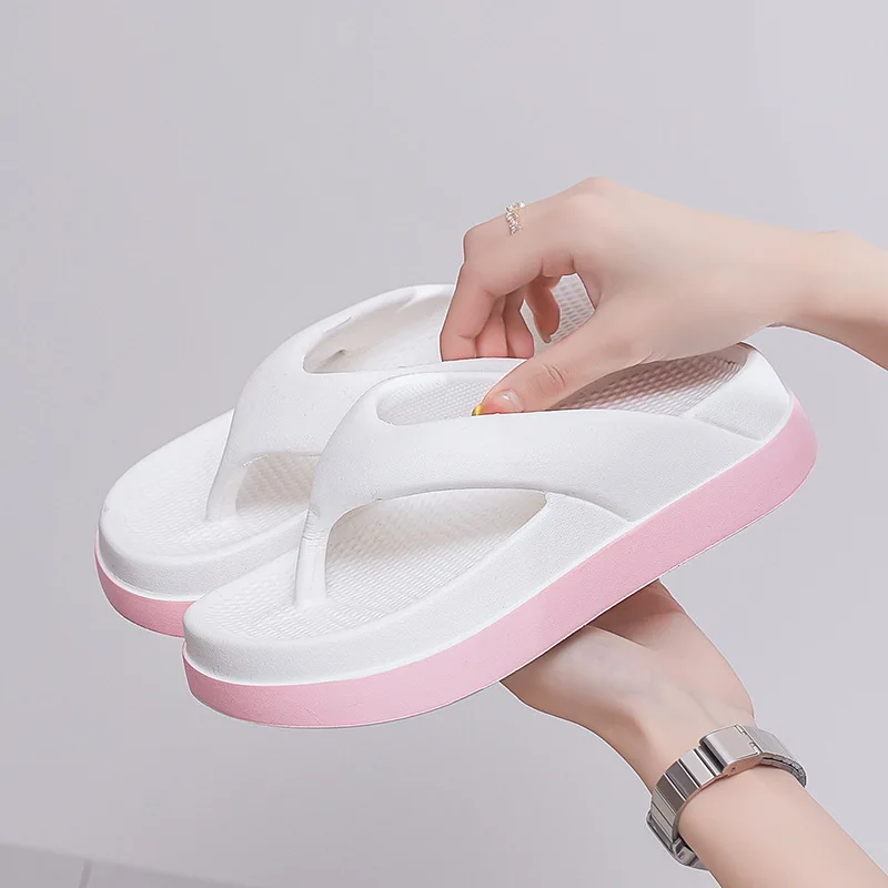 Chanclas playa niña – Sandalias plataforma antideslizante verano - imagen 3