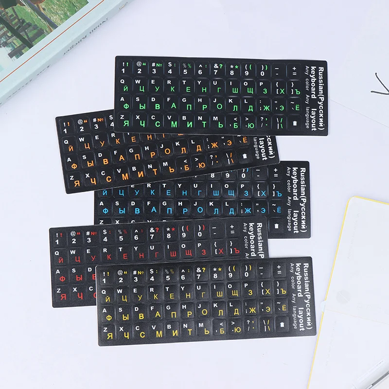 Pegatinas para teclado impermeables de PVC esmerilado universal - imagen 5