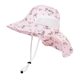 Gorro de pescador con protección solar de animales, ligero y rápido
