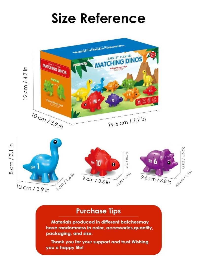 Piezas de dinosaurio para clasificar