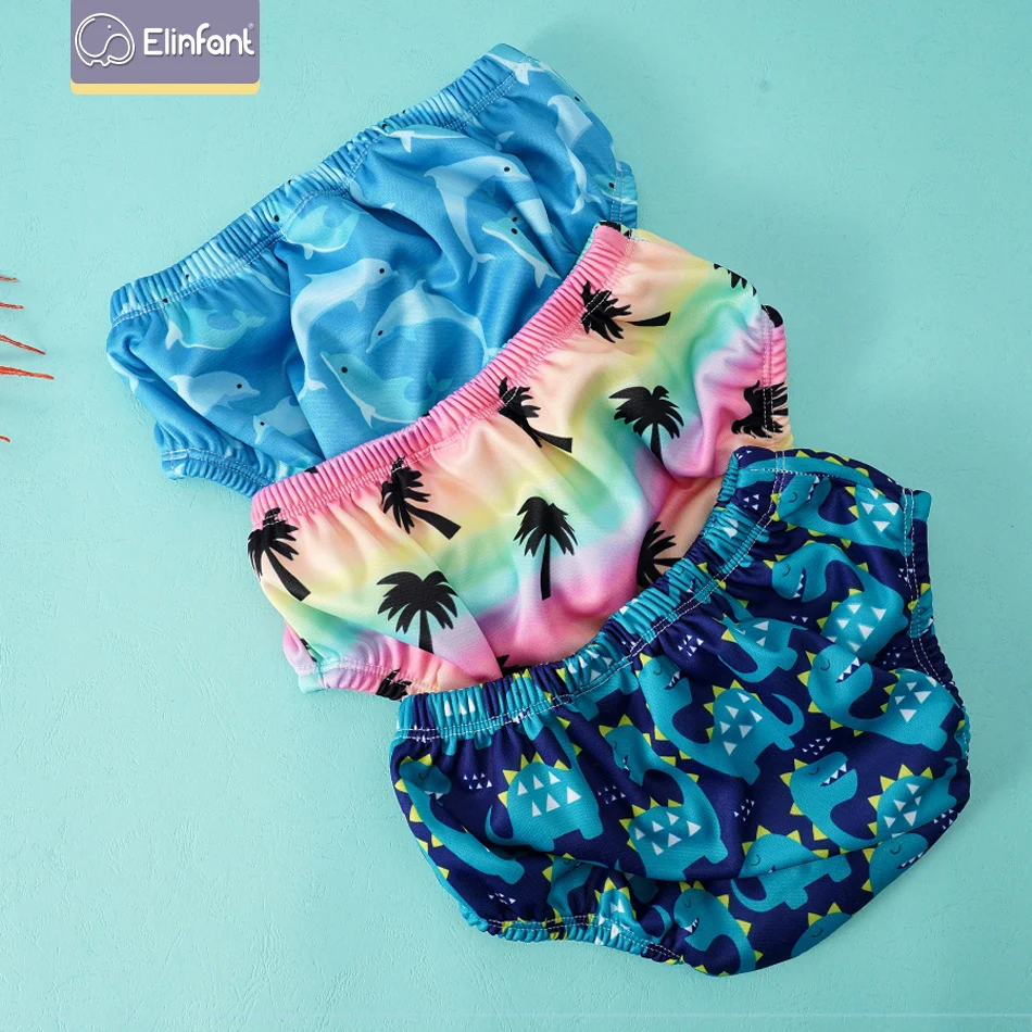 Elinfant Pañales Natación Elásticos Bebé – Estampado Moda