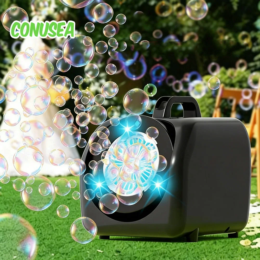 Máquina de burbujas portátil automática para niños y fiestas - imagen 5