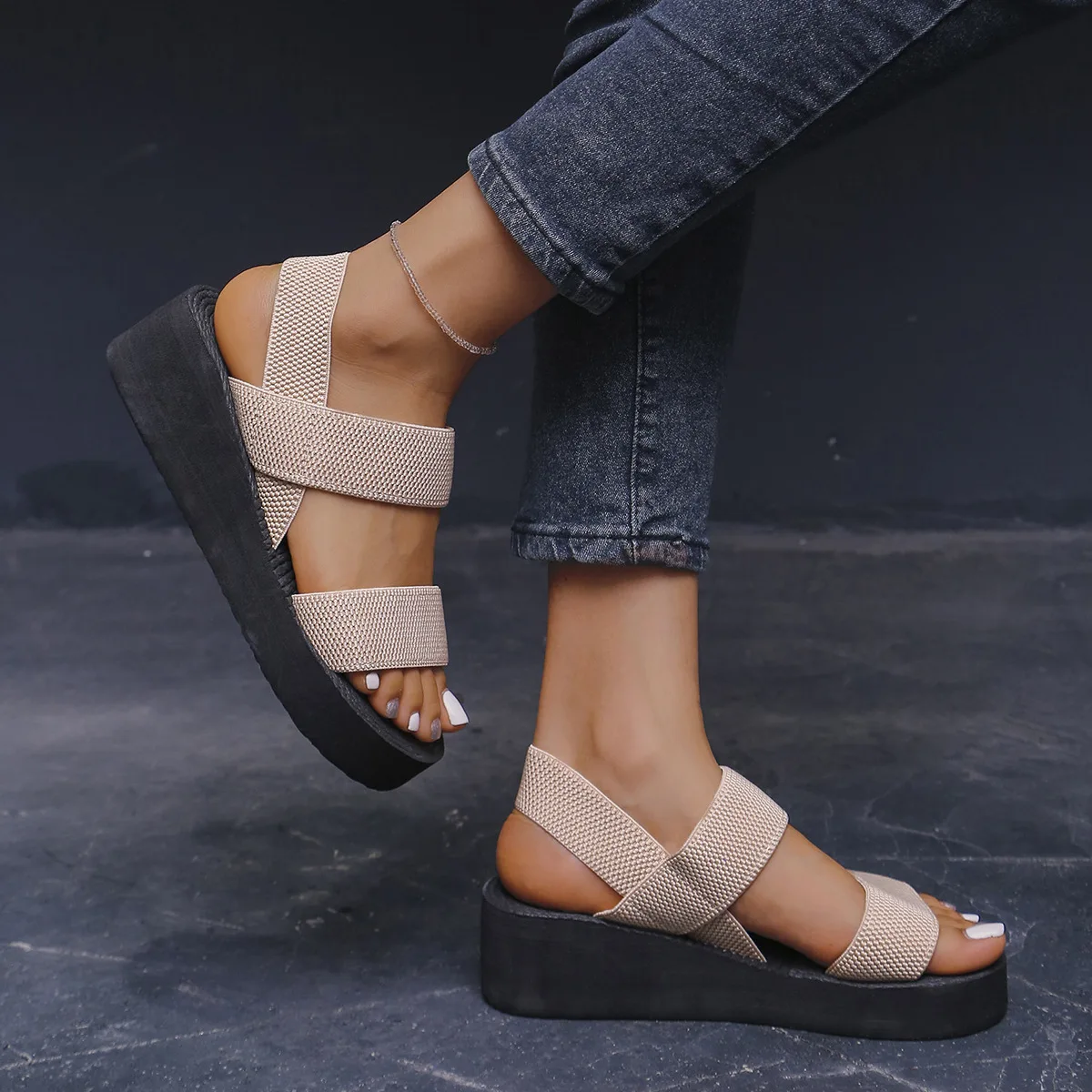 Detalles de las sandalias